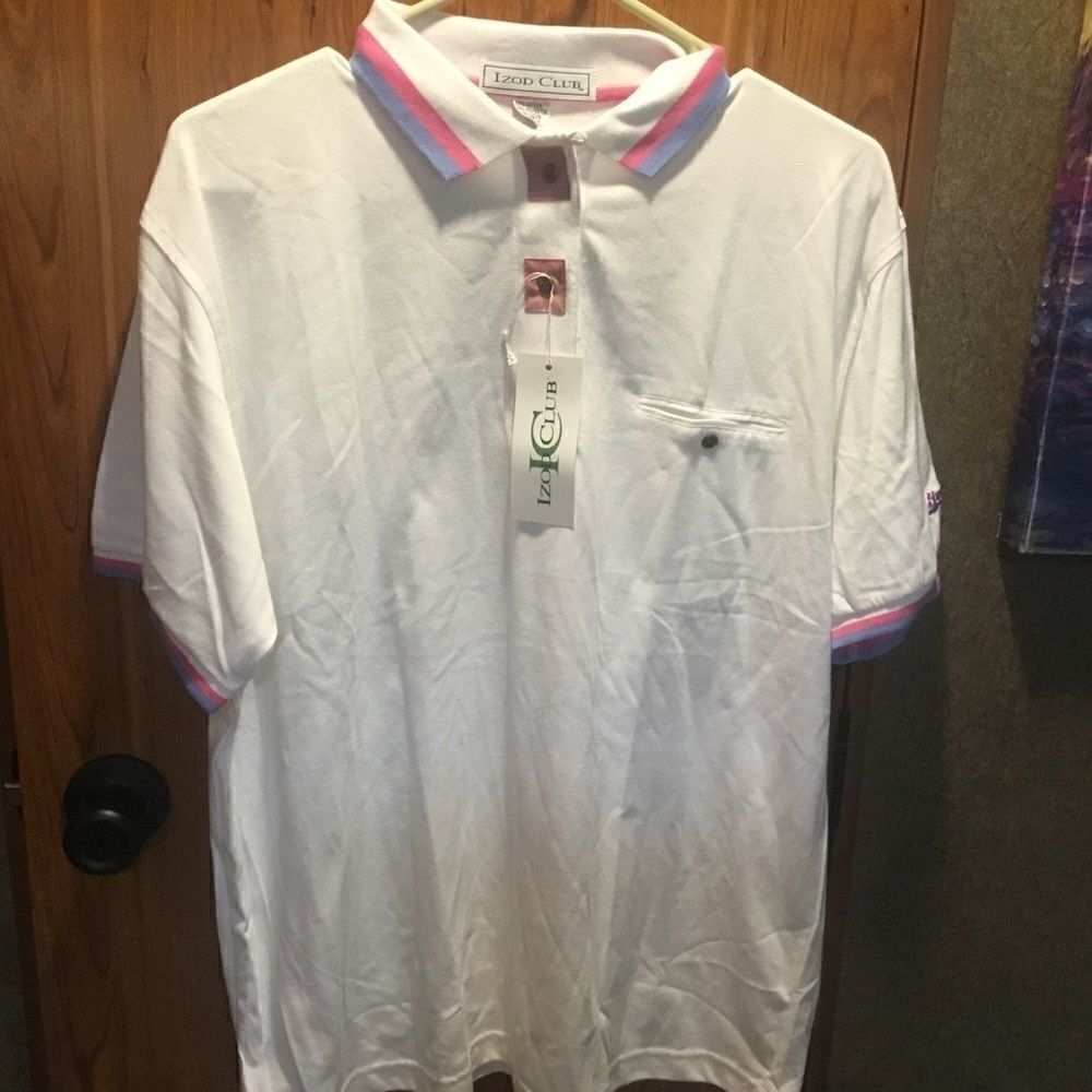NWT Izod Club Women’s Golf Shirt Size L S/S